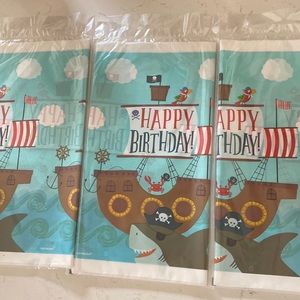 Pirate theme table covers